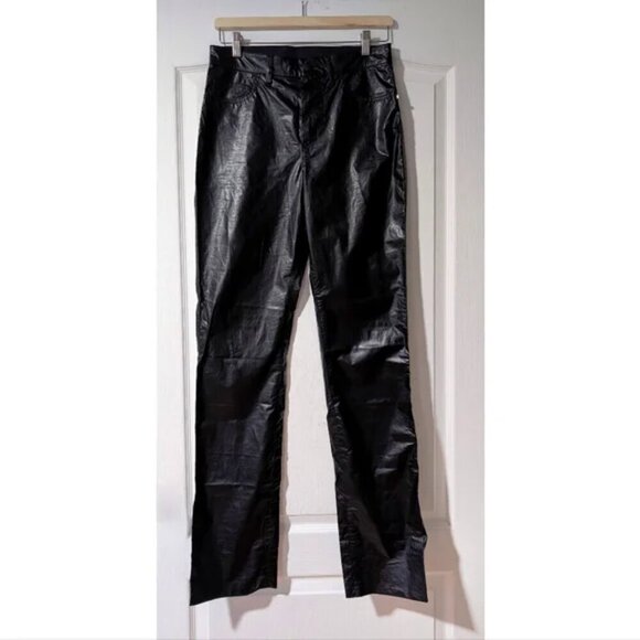 Sportmax | Bella Coated Trousers In Black - Picture 4 of 16